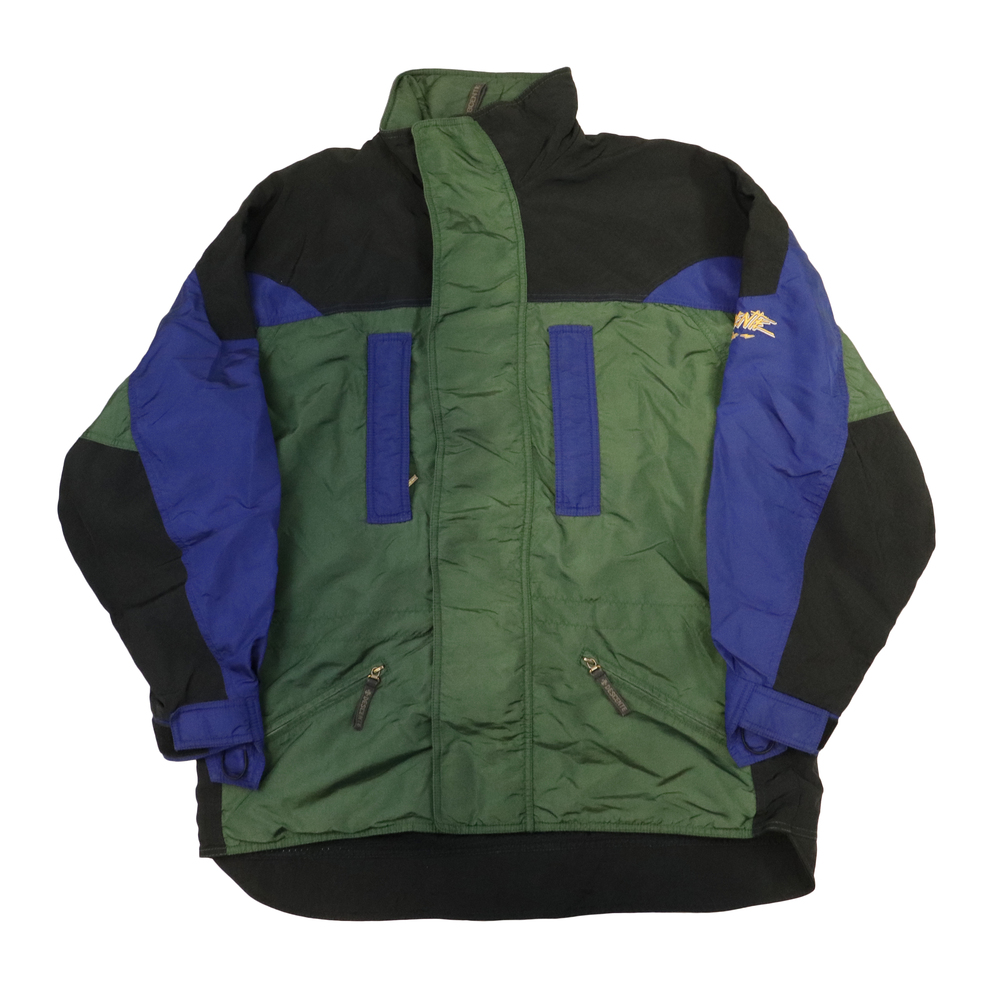 Vintage Descente Colorblock Puffer Jacket Size US 2 MEN